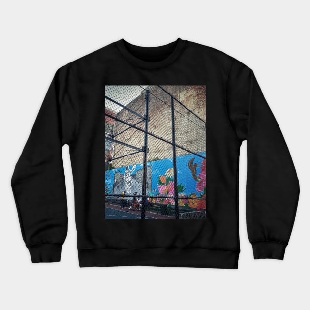 Street Art, East Harlem, Manhattan, New York City Crewneck Sweatshirt by eleonoraingrid